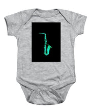 Green Saxophone - Baby Onesie