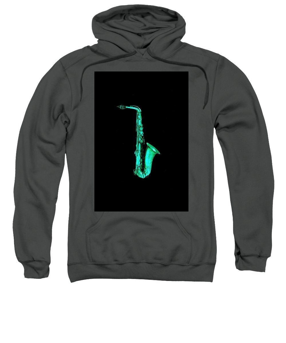Green Saxophone - Sweatshirt
