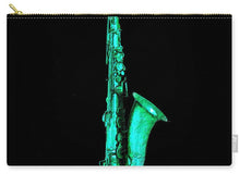 Green Saxophone - Carry-All Pouch