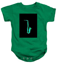Green Saxophone - Baby Onesie