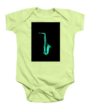 Green Saxophone - Baby Onesie