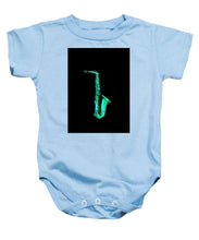 Green Saxophone - Baby Onesie