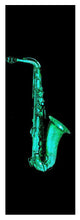 Green Saxophone - Yoga Mat