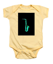 Green Saxophone - Baby Onesie