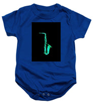 Green Saxophone - Baby Onesie