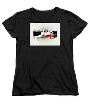 Grunge Background  - Women's T-Shirt (Standard Fit) Women's T-Shirt (Standard Fit) Pixels Black Small 