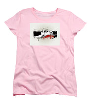 Grunge Background  - Women's T-Shirt (Standard Fit) Women's T-Shirt (Standard Fit) Pixels Pink Small 