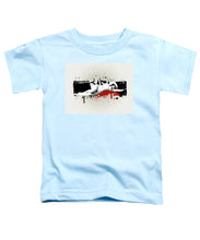 Grunge Background  - Toddler T-Shirt Toddler T-Shirt Pixels Light Blue Small 