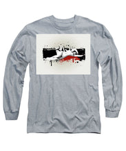 Grunge Background  - Long Sleeve T-Shirt Long Sleeve T-Shirt Pixels Heather Small 