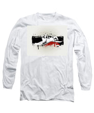 Grunge Background  - Long Sleeve T-Shirt Long Sleeve T-Shirt Pixels White Small 