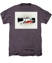 Grunge Background  - Men's Premium T-Shirt Men's Premium T-Shirt Pixels Moth Heather Small 