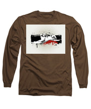 Grunge Background  - Long Sleeve T-Shirt Long Sleeve T-Shirt Pixels Coffee Small 