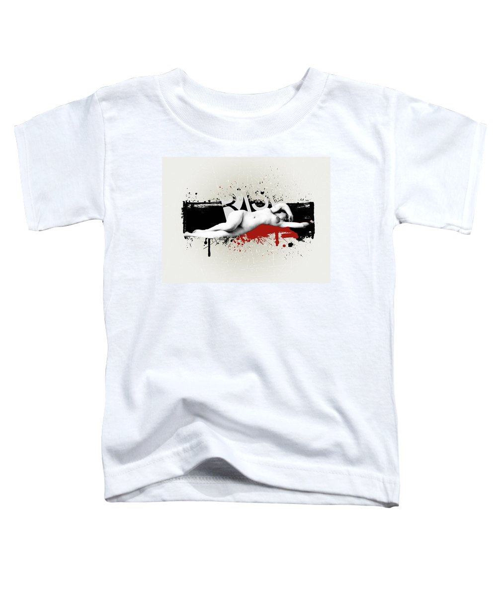 Grunge Background  - Toddler T-Shirt Toddler T-Shirt Pixels White Small 