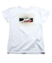 Grunge Background  - Women's T-Shirt (Standard Fit) Women's T-Shirt (Standard Fit) Pixels White Small 