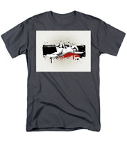 Grunge Background  - Men's T-Shirt  (Regular Fit) Men's T-Shirt (Regular Fit) Pixels Charcoal Small 