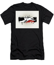 Grunge Background  - Men's T-Shirt (Athletic Fit) Men's T-Shirt (Athletic Fit) Pixels Black Small 