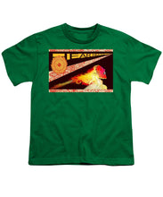 Hear Her Roar - Youth T-Shirt Youth T-Shirt Pixels Kelly Green Small 