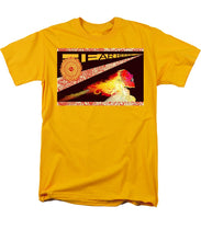 Hear Her Roar - Men's T-Shirt  (Regular Fit) Men's T-Shirt (Regular Fit) Pixels Gold Small 