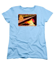 Hear Her Roar - Women's T-Shirt (Standard Fit) Women's T-Shirt (Standard Fit) Pixels Light Blue Small 