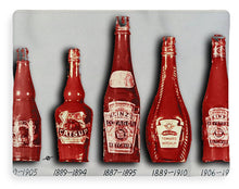 Heinz Tomato Ketchup Vintage, Evolution To 1910 - Blanket