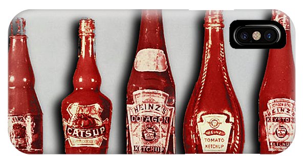 Heinz Tomato Ketchup Vintage, Evolution To 1910 - Phone Case