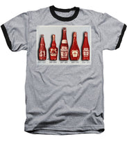 Heinz Tomato Ketchup Vintage, Evolution To 1910 - Baseball T-Shirt