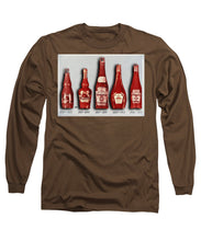 Heinz Tomato Ketchup Vintage, Evolution To 1910 - Long Sleeve T-Shirt