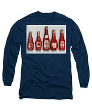 Heinz Tomato Ketchup Vintage, Evolution To 1910 - Long Sleeve T-Shirt