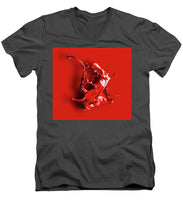 Hovering Paint - Men's V-Neck T-Shirt