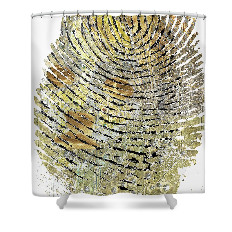 She Was Here - Shower Curtain