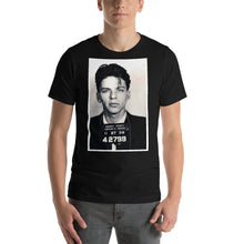 Frank Sinatra Mug Shot Vertical Short-Sleeve Unisex T-Shirt