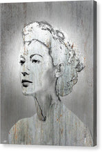 Silver Screen Eva Gardner - Canvas Print