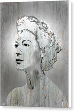 Silver Screen Eva Gardner - Canvas Print