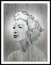 Silver Screen Eva Gardner - Framed Print