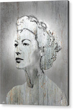 Silver Screen Eva Gardner - Acrylic Print