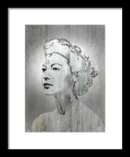 Silver Screen Eva Gardner - Framed Print