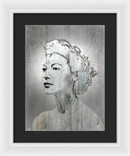 Silver Screen Eva Gardner - Framed Print