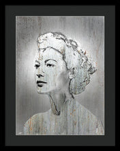 Silver Screen Eva Gardner - Framed Print