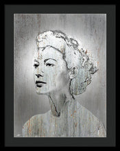 Silver Screen Eva Gardner - Framed Print