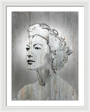 Silver Screen Eva Gardner - Framed Print