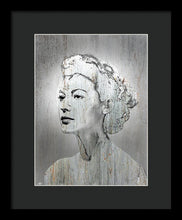 Silver Screen Eva Gardner - Framed Print