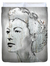 Silver Screen Eva Gardner - Duvet Cover