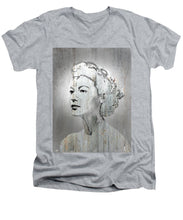 Silver Screen Eva Gardner - Men's V-Neck T-Shirt