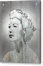 Silver Screen Eva Gardner - Acrylic Print