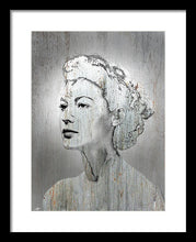 Silver Screen Eva Gardner - Framed Print