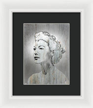 Silver Screen Eva Gardner - Framed Print