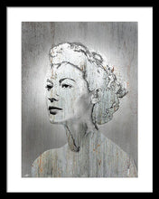 Silver Screen Eva Gardner - Framed Print