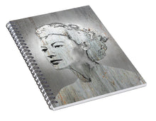 Silver Screen Eva Gardner - Spiral Notebook