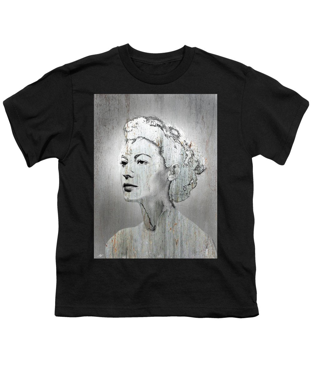 Silver Screen Eva Gardner - Youth T-Shirt