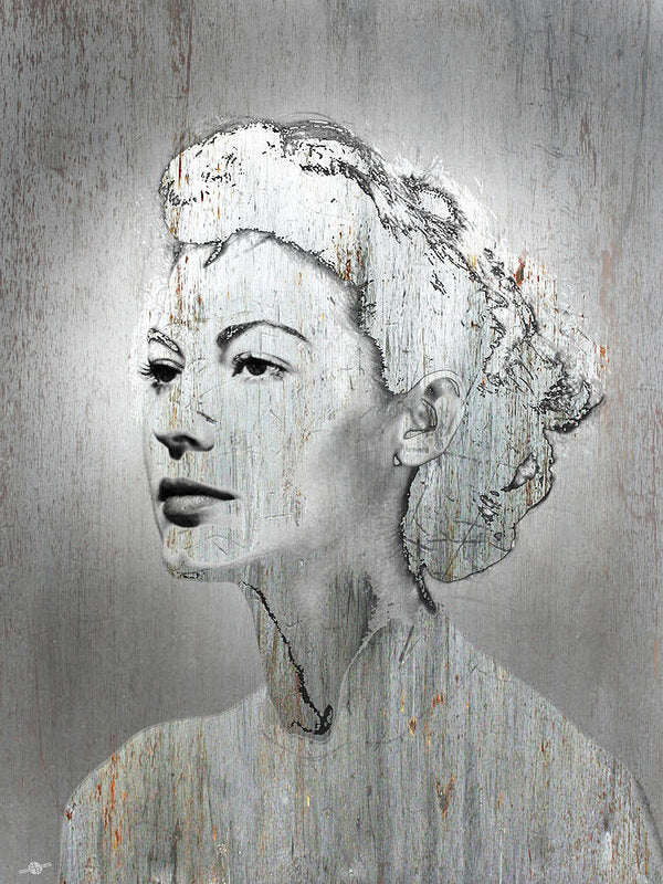 Silver Screen Eva Gardner - Art Print
